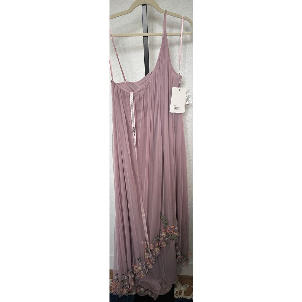 Mac Duggal | Embellished One Shoulder Trapeze Gown - Picture 4 of 5